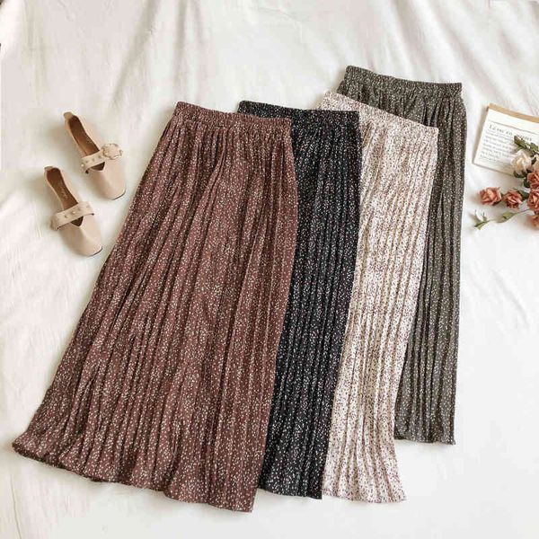 skirts spring sweet floral maxi elastic waist a-line pleated ankle long flowers skirts, Black
skirts spring sweet floral maxi elastic waist a-line pleated ankle long flowers skirts, Black
