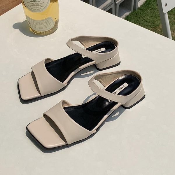 sandals bailamos open toe women slippers fashion pumps party thick mid heels solid color white/beige/black casual slides
sandals bailamos open toe women slippers fashion pumps party thick mid heels solid color white/beige/black casual slides