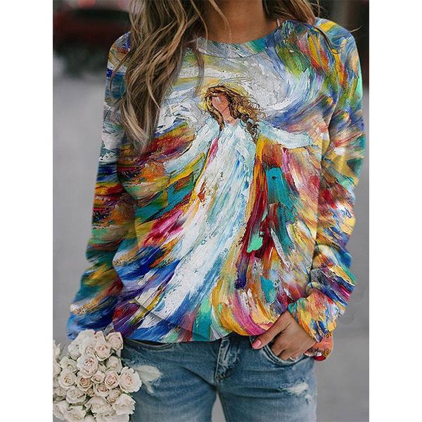 abstract painting tie dye o neck t shirt plus size loose vintage harajuku pullover long sleeve 2021 women fashion clothing women's t-s, White
abstract painting tie dye o neck t shirt plus size loose vintage harajuku pullover long sleeve 2021 women fashion clothing women's t-s, White
