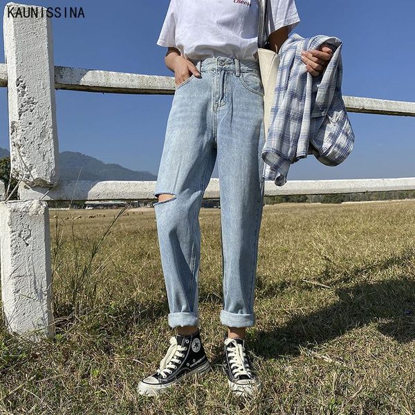 women's jeans women harem casual denim pants boyfriends summer autumn wide leg trousers vintage retro loose ripped, Blue
women's jeans women harem casual denim pants boyfriends summer autumn wide leg trousers vintage retro loose ripped, Blue