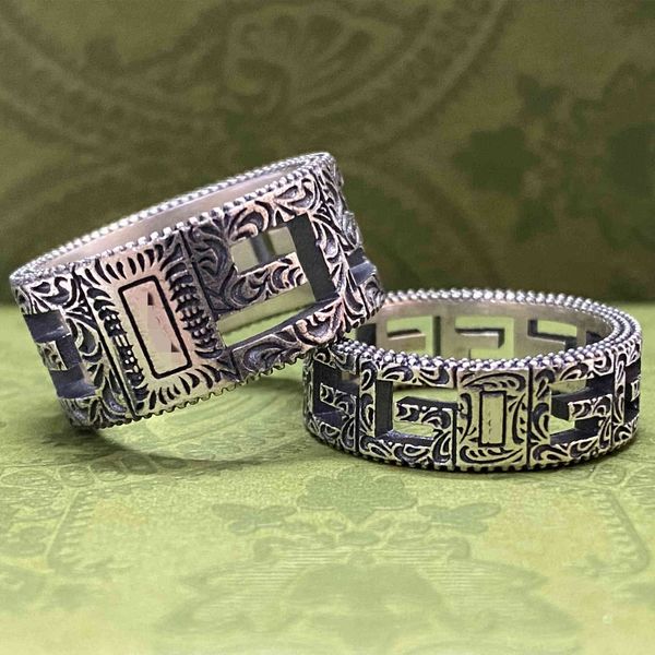 designer square hollow ring s925 silver ring for men and women accessories black friday, Golden;silver
designer square hollow ring s925 silver ring for men and women accessories black friday, Golden;silver