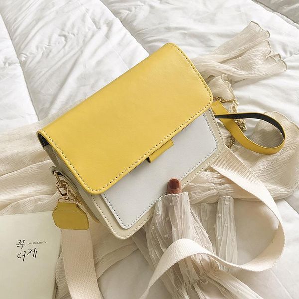 evening bags korean fashion messenger bag summer leather small square with wide strap women's luxury female yellow purses handbags
evening bags korean fashion messenger bag summer leather small square with wide strap women's luxury female yellow purses handbags