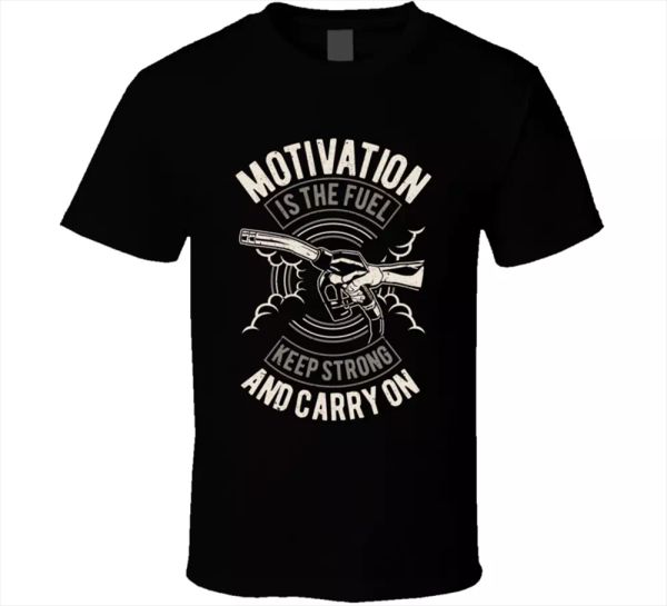 motivation is the fuel carry on, oil american fighter speed men's t-shirt gift, White;black
motivation is the fuel carry on, oil american fighter speed men's t-shirt gift, White;black
