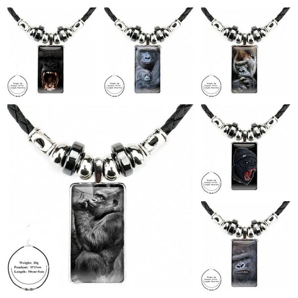 pendant necklaces for kids beads glasses gorilla hommes necklace with steel plated glass cabochon choker long rectangle black hematite, Silver
pendant necklaces for kids beads glasses gorilla hommes necklace with steel plated glass cabochon choker long rectangle black hematite, Silver