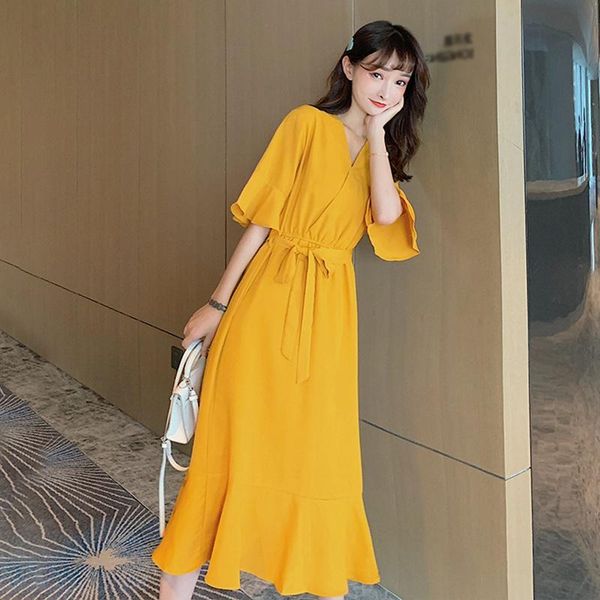 party dresses jlong women v-neck summer dress female half sleeve slim, White;black 
party dresses jlong women v-neck summer dress female half sleeve slim, White;black