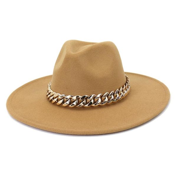 wide brim hats 9.5cm large woolen jazz fedora hat women chain men fashion panama wedding, Blue;gray
wide brim hats 9.5cm large woolen jazz fedora hat women chain men fashion panama wedding, Blue;gray