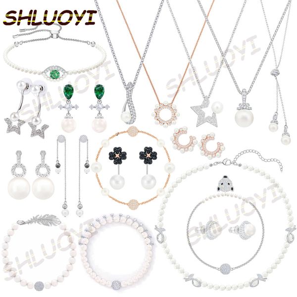 shluoyi fashion jewelry swa . exquisite pearl series. let women more temperament pendant necklace, Silver
shluoyi fashion jewelry swa . exquisite pearl series. let women more temperament pendant necklace, Silver