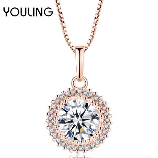 necklace circle micro inlaid pendant simple female clavicle chain short 2021 fashion jewelry for women gi necklaces, Silver
necklace circle micro inlaid pendant simple female clavicle chain short 2021 fashion jewelry for women gi necklaces, Silver