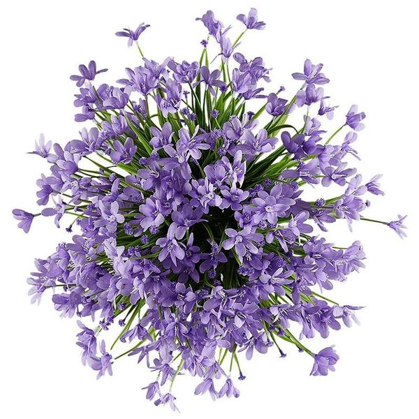 decorative flowers & wreaths 8 bundles artificial daffodils flowers, uv resistant no fade plastic
decorative flowers & wreaths 8 bundles artificial daffodils flowers, uv resistant no fade plastic