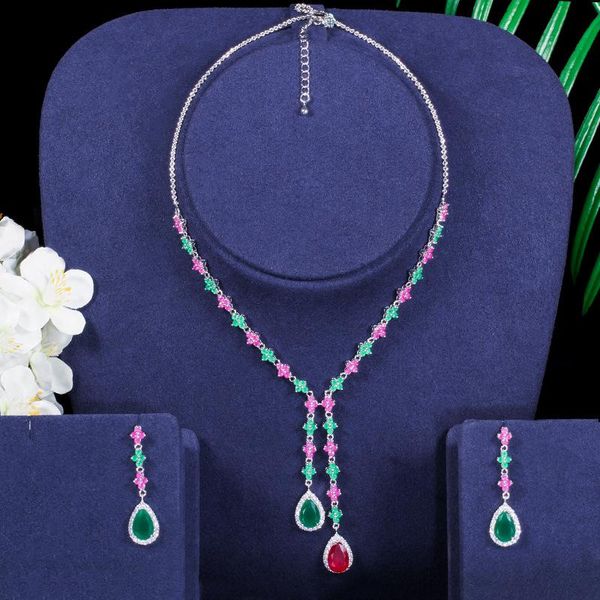 earrings & necklace european and american retro jewelry fashion brand two piece suit women's accessories, Silver
earrings & necklace european and american retro jewelry fashion brand two piece suit women's accessories, Silver