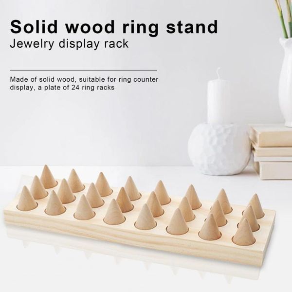 jewelry pouches, bags rings display stand 24-bit cone rack wood eco-friendly thick tray storage holder organizer for shop retail, Pink;blue
jewelry pouches, bags rings display stand 24-bit cone rack wood eco-friendly thick tray storage holder organizer for shop retail, Pink;blue