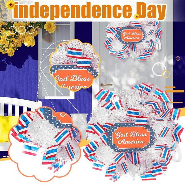 decorative flowers & wreaths independence day door wreath patriotic for home porch decoration and garlands decor decorations
decorative flowers & wreaths independence day door wreath patriotic for home porch decoration and garlands decor decorations
