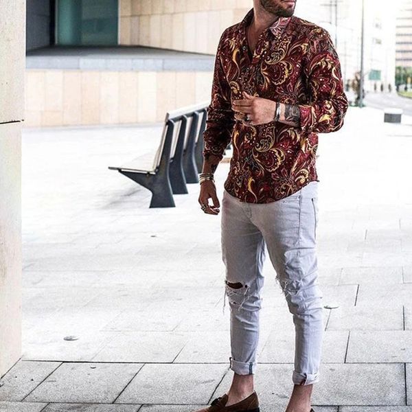men shirts hawaiian printed short sleeve blouse man loose button camisa summer floral patchwork chemise masculina, White;black
men shirts hawaiian printed short sleeve blouse man loose button camisa summer floral patchwork chemise masculina, White;black