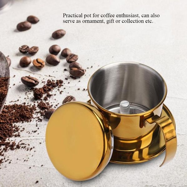 coffee pots stainless steel vietnamese style maker pot drip brewer for home kitchen office outdoor accessories
coffee pots stainless steel vietnamese style maker pot drip brewer for home kitchen office outdoor accessories