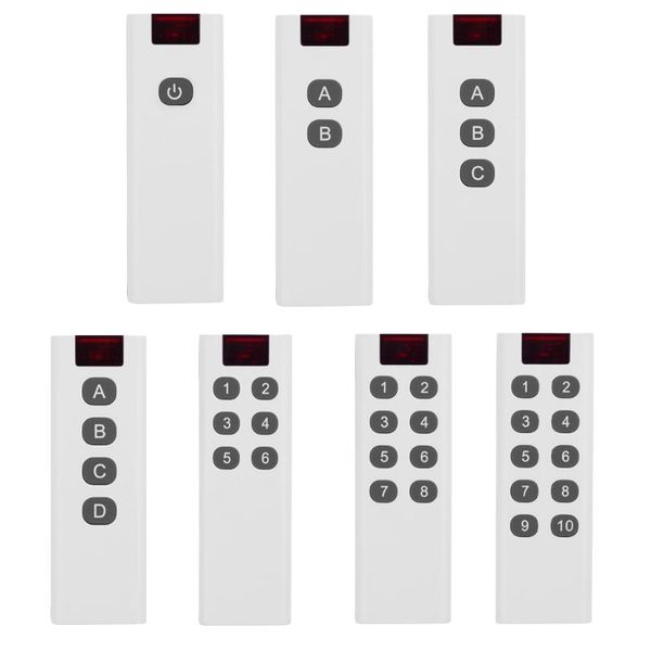 smart home control beautiful remote transmitter for switch 1/2/3/4/6/8/10 button small size big key pad ev1527
smart home control beautiful remote transmitter for switch 1/2/3/4/6/8/10 button small size big key pad ev1527