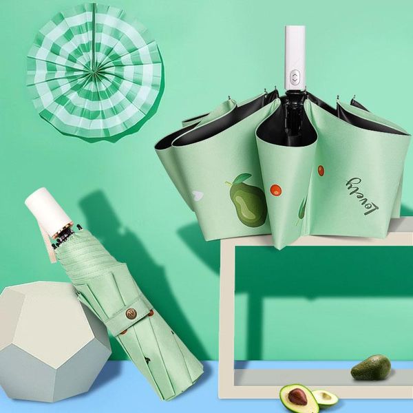 umbrellas cute fruit style full-automatic sunny umbrella for women girl portable folding sunshade sunscreen anti-ultraviolet sun
umbrellas cute fruit style full-automatic sunny umbrella for women girl portable folding sunshade sunscreen anti-ultraviolet sun