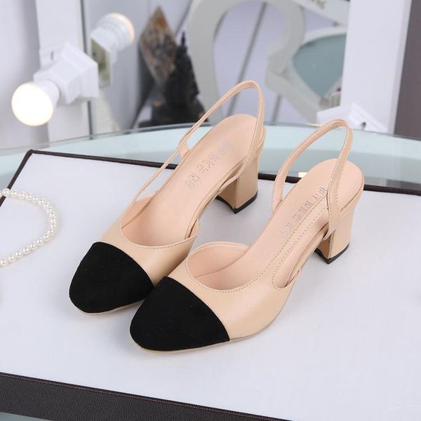sandals summer women shoes roman mid heel color matching fashion single comfortable party work casual dress, Black
sandals summer women shoes roman mid heel color matching fashion single comfortable party work casual dress, Black
