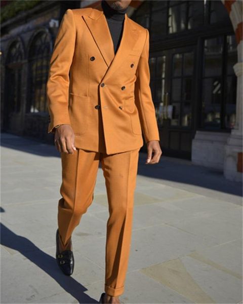 men's suits & blazers orange double breasted mens evening party wear two pieces formal occasion peaked lapel coat+pant jacket wedding t, White;black
men's suits & blazers orange double breasted mens evening party wear two pieces formal occasion peaked lapel coat+pant jacket wedding t, White;black