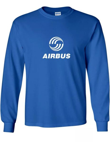 Airbus White Retro Logo European Aviation Geek Royal Blue Cotton T-Shirt, White;black
Airbus White Retro Logo European Aviation Geek Royal Blue Cotton T-Shirt, White;black
