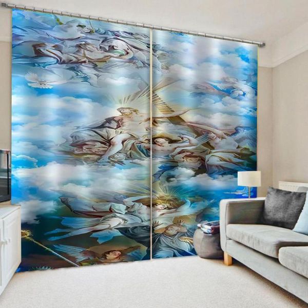 curtain & drapes customized size luxury blackout 3d window curtains blue angel thick shading soundproof windproof
curtain & drapes customized size luxury blackout 3d window curtains blue angel thick shading soundproof windproof