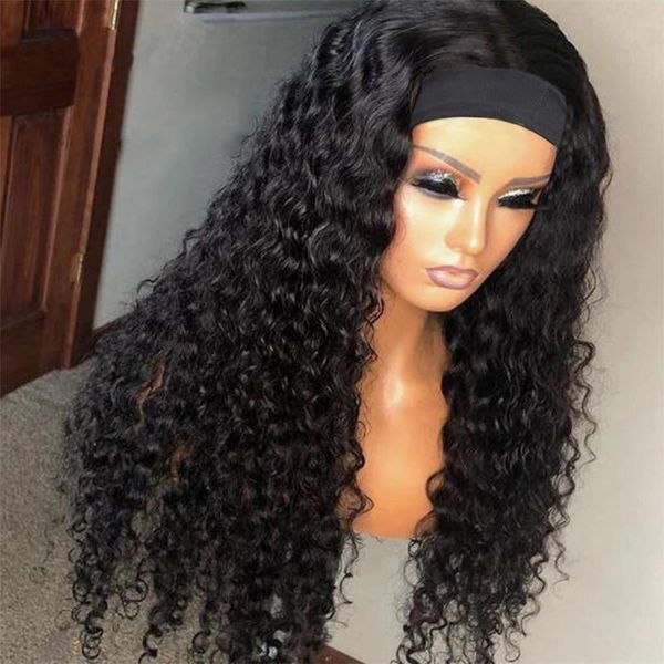 hair bulks deep wave headband glueless raw 100% human for women full machine made scarf, Black
hair bulks deep wave headband glueless raw 100% human for women full machine made scarf, Black