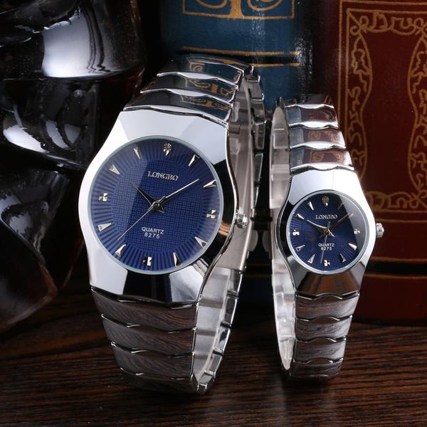 wristwatches longbo brand ladies man lovers' watches waterproof male couple watch quartz full stainless steel, Slivery;brown
wristwatches longbo brand ladies man lovers' watches waterproof male couple watch quartz full stainless steel, Slivery;brown