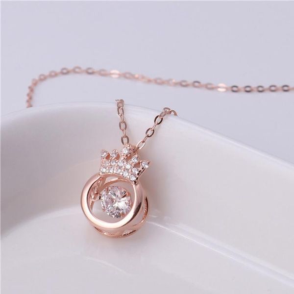 pendant necklaces rose-gold alloy crown throbbing zircon necklace women 2021 latest wedding royal style 3 colors clean stone lady party jewe, Silver
pendant necklaces rose-gold alloy crown throbbing zircon necklace women 2021 latest wedding royal style 3 colors clean stone lady party jewe, Silver