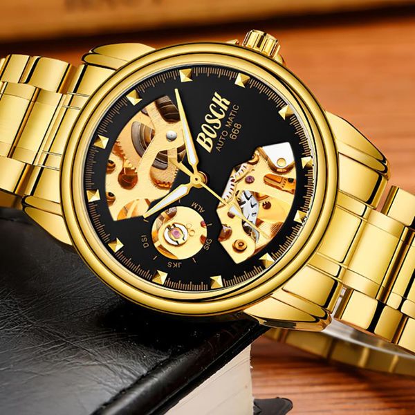 cold mechanical men watch bracelet business loyal wristwatch fashion atutomatic clock steel belt casual wristwatche wristwatches, Slivery;brown
cold mechanical men watch bracelet business loyal wristwatch fashion atutomatic clock steel belt casual wristwatche wristwatches, Slivery;brown