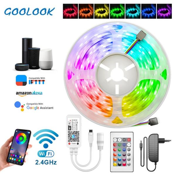 strips 5m 10m 15m wifi led strip light rgb waterproof smd 2835 dc12v string diode flexible ribbon contoller+adapter plug
strips 5m 10m 15m wifi led strip light rgb waterproof smd 2835 dc12v string diode flexible ribbon contoller+adapter plug
