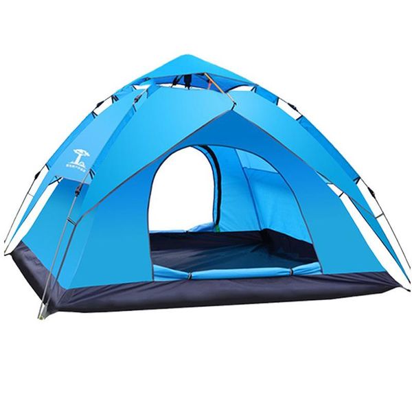 camping tent 3-4 people double door outdoor quick opening field fishing tents and shelters
camping tent 3-4 people double door outdoor quick opening field fishing tents and shelters