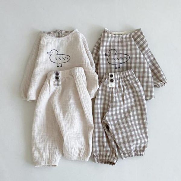 clothing sets 2021 summer baby cotton linen clothes set boys and girls t shirt + pants 2pcs cute cartoon little duck born outfits, White
clothing sets 2021 summer baby cotton linen clothes set boys and girls t shirt + pants 2pcs cute cartoon little duck born outfits, White