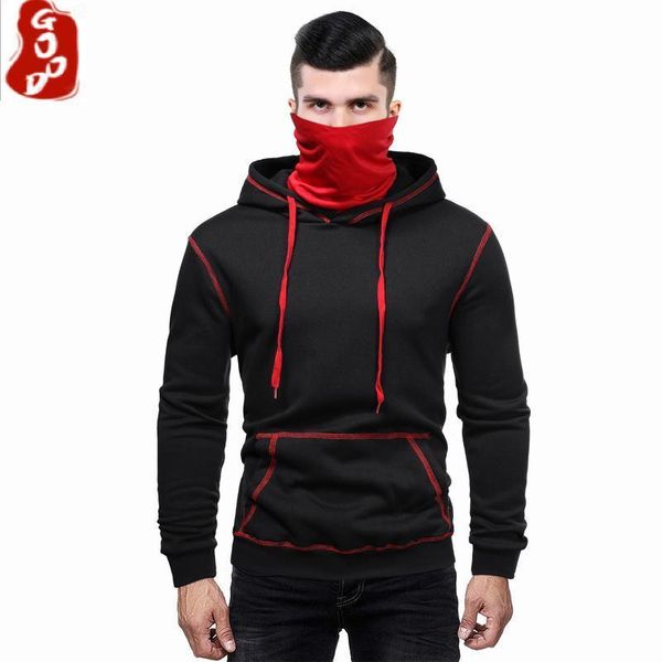 men's hoodies & sweatshirts turtleneck for men casual masked sweatshirt pullovers hoody streetwear 2021 spring autumn mens hooded sweat, Black
men's hoodies & sweatshirts turtleneck for men casual masked sweatshirt pullovers hoody streetwear 2021 spring autumn mens hooded sweat, Black