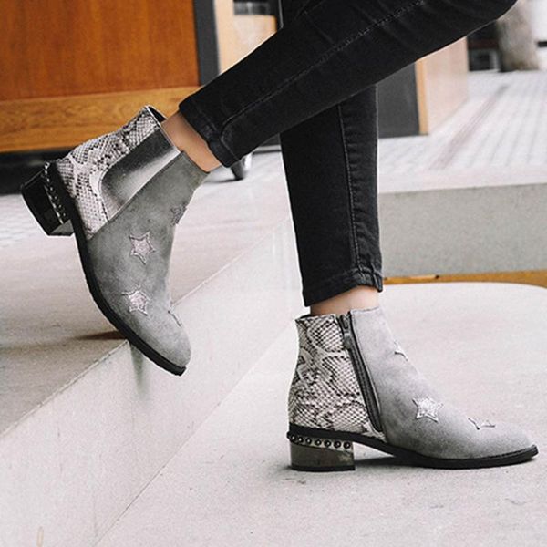 boots women shoes autumn and winter stitching color chunky heels high-heeled bota feminina zapatos de mujer, Black
boots women shoes autumn and winter stitching color chunky heels high-heeled bota feminina zapatos de mujer, Black