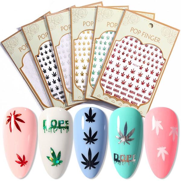 black gold leaf 3d stickers nail decals maple design laser shinning manicure decoration art slider adhesive tip decorations, Silver;gold
black gold leaf 3d stickers nail decals maple design laser shinning manicure decoration art slider adhesive tip decorations, Silver;gold