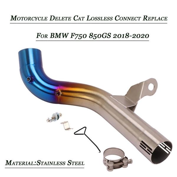 motorcycle exhaust system middle link pipe escape delete cat lossless connect replace original for f850gs f750 2021-2021
motorcycle exhaust system middle link pipe escape delete cat lossless connect replace original for f850gs f750 2021-2021
