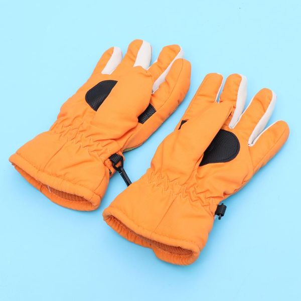 pair of children skating ski for 6-11 years kids (red) cycling gloves, Black 
pair of children skating ski for 6-11 years kids (red) cycling gloves, Black