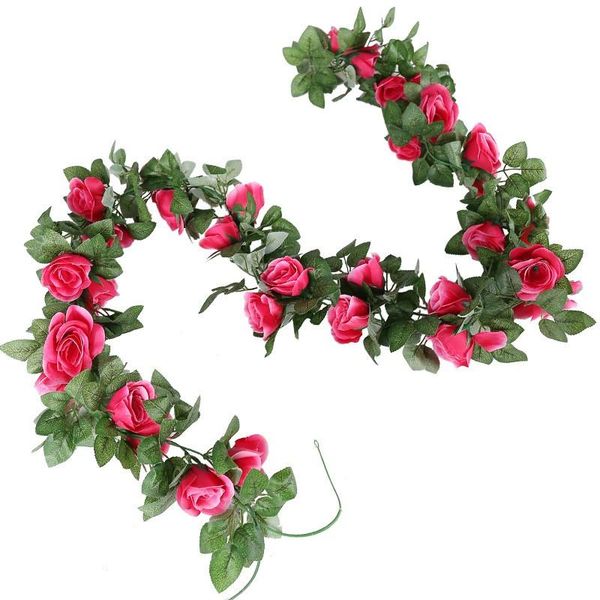 decorative flowers & wreaths 2m artificial vine wisteria fake plants greenery rattan wedding decoration flower hanging wall decor
decorative flowers & wreaths 2m artificial vine wisteria fake plants greenery rattan wedding decoration flower hanging wall decor