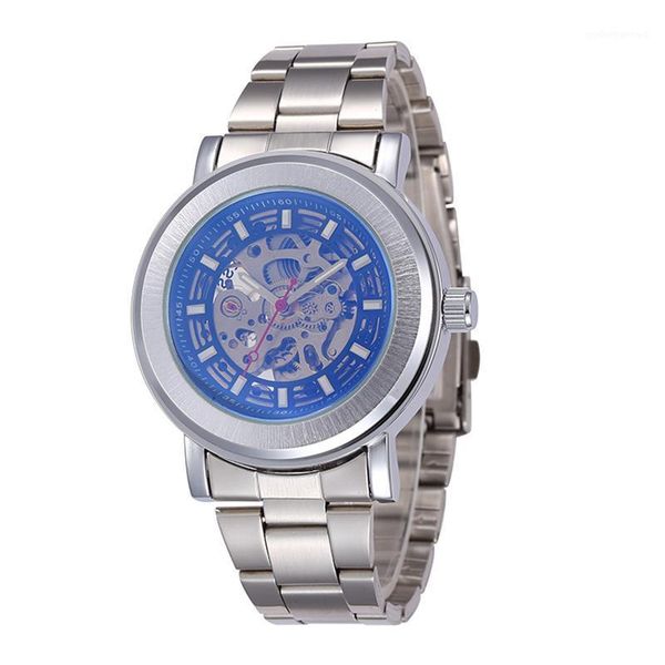 luxury casual clock men automatic watch skeleton business mechanical relogio male montre mens relojes wristwatches, Slivery;brown
luxury casual clock men automatic watch skeleton business mechanical relogio male montre mens relojes wristwatches, Slivery;brown