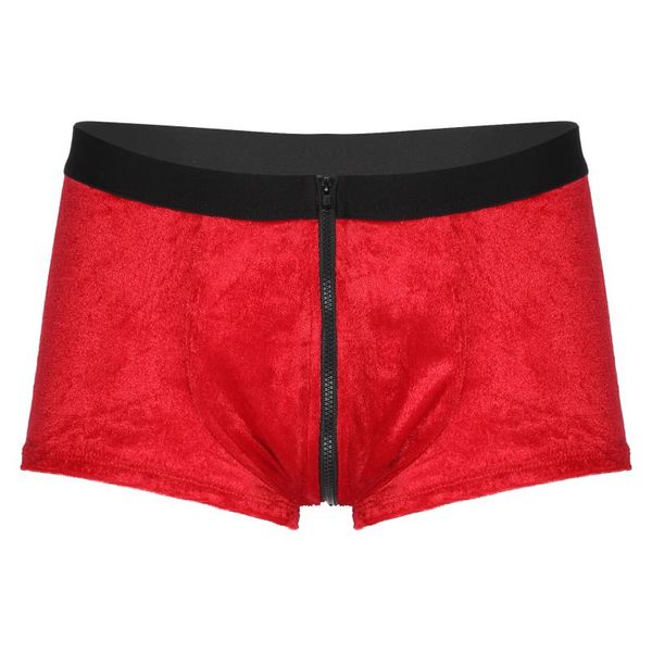 underpants men's christmas velvet briefs sissy panties underwear low waist zipper bulge pouch boxer shorts exotic nightclub, Black;white
underpants men's christmas velvet briefs sissy panties underwear low waist zipper bulge pouch boxer shorts exotic nightclub, Black;white