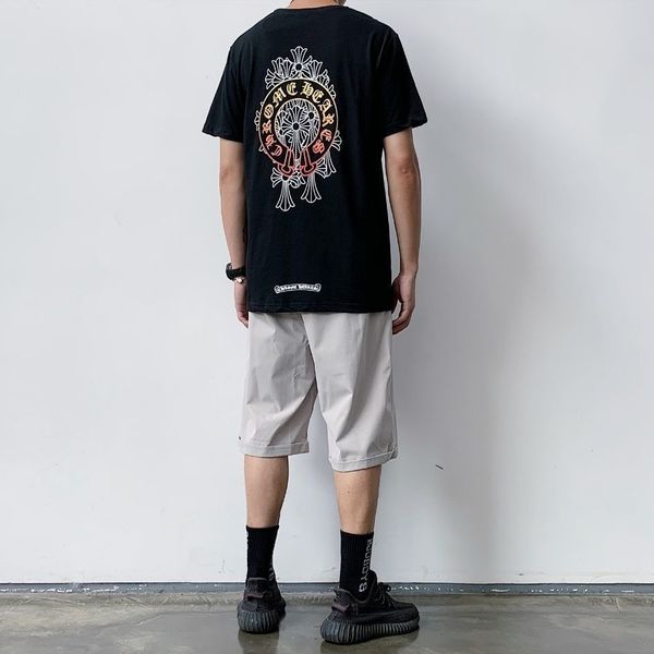 luxury design clothes fashion br net red men's women's spring and summer cross couple's round neck fashion loose short sleeve, White;black
luxury design clothes fashion br net red men's women's spring and summer cross couple's round neck fashion loose short sleeve, White;black