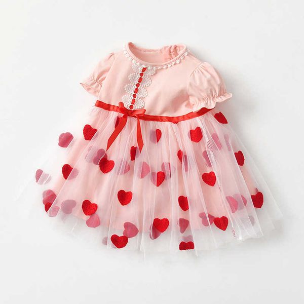 cute toddler girls heart pink little summer dress with bows children lace embroidery tutu for kids 210529, Red;yellow
cute toddler girls heart pink little summer dress with bows children lace embroidery tutu for kids 210529, Red;yellow