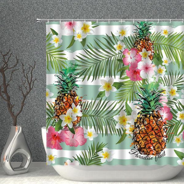 golden fruit pineapple plant flower shower curtain waterproof polyester fabric bath curtains bathtub decor with hooks
golden fruit pineapple plant flower shower curtain waterproof polyester fabric bath curtains bathtub decor with hooks