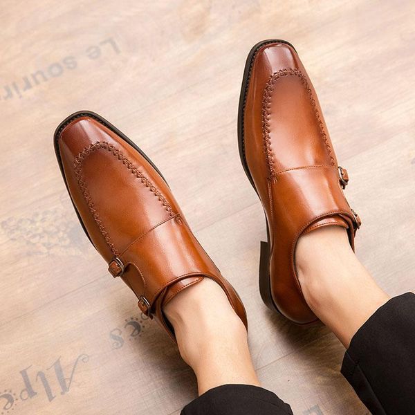 dress shoes 2021 est leather men formal luxury designer office italian graceful business suit for wedding, Black
dress shoes 2021 est leather men formal luxury designer office italian graceful business suit for wedding, Black