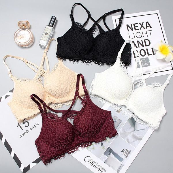 bras sets 2021 mann honey front buckle gather together beautiful back ma'am underwear suit lace nothing steel ring bra, Red;black
bras sets 2021 mann honey front buckle gather together beautiful back ma'am underwear suit lace nothing steel ring bra, Red;black