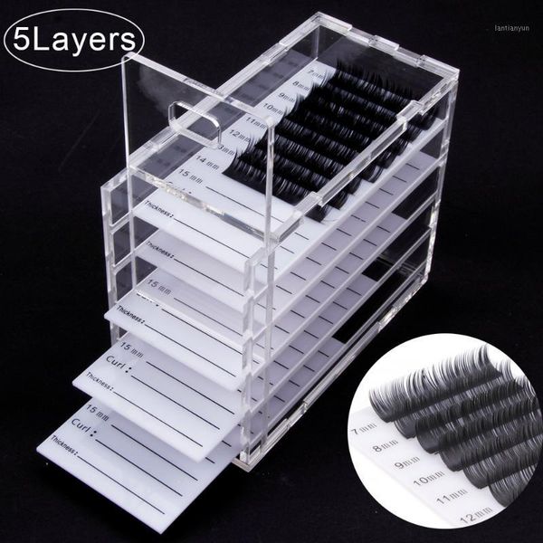 false eyelashes storage box 5 layers acrylic pallet lashes eyelash extension individual volume display stand makeups tools1
false eyelashes storage box 5 layers acrylic pallet lashes eyelash extension individual volume display stand makeups tools1