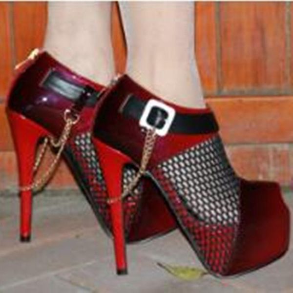 dress shoes shoes,beautiful fashionable women's shoes, leather stitching net cloth, about 14.5 cm high-heeled peep toe pumps., Black
dress shoes shoes,beautiful fashionable women's shoes, leather stitching net cloth, about 14.5 cm high-heeled peep toe pumps., Black