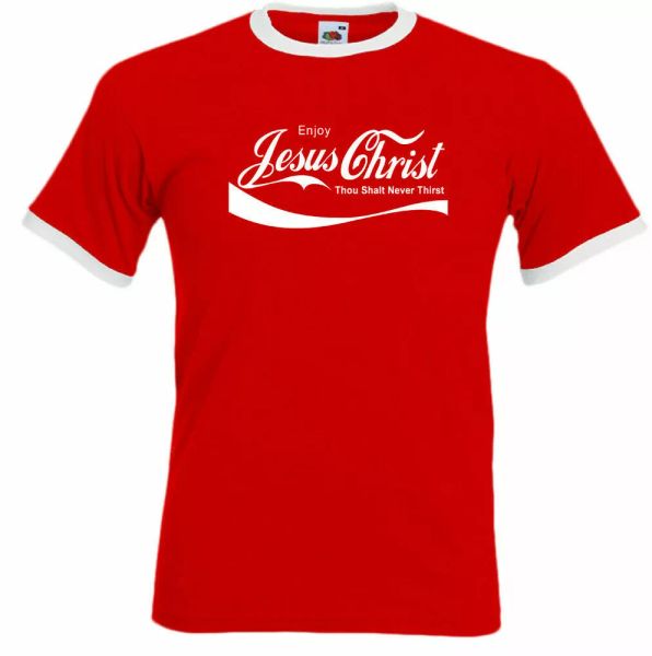 christian t-shirt man christianity religious god bible enjoy jesus funny top, White;black
christian t-shirt man christianity religious god bible enjoy jesus funny top, White;black