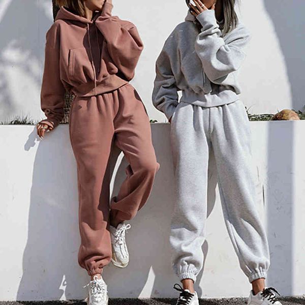 women's knits & tees female solid training two pieces together autumn winter clothes with hoodie oversized sweatshirt sports jogging su, White
women's knits & tees female solid training two pieces together autumn winter clothes with hoodie oversized sweatshirt sports jogging su, White