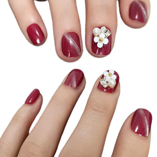 false nails 24pcs 3d small flower fake rhinestone inlaid glue type removable short paragraph manicure fully covered nail decoration rp, Red;gold
false nails 24pcs 3d small flower fake rhinestone inlaid glue type removable short paragraph manicure fully covered nail decoration rp, Red;gold