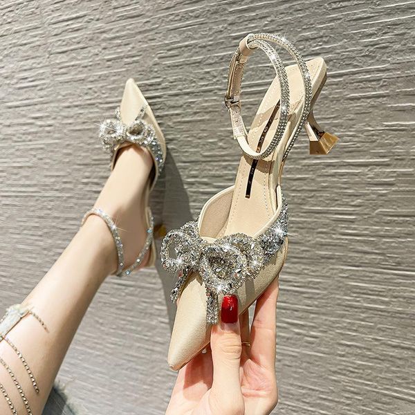 women's rhinestone butterfly knot high heels fashion slingback pointed toe stilettos dress pumps party wedding working shoes, Black
women's rhinestone butterfly knot high heels fashion slingback pointed toe stilettos dress pumps party wedding working shoes, Black